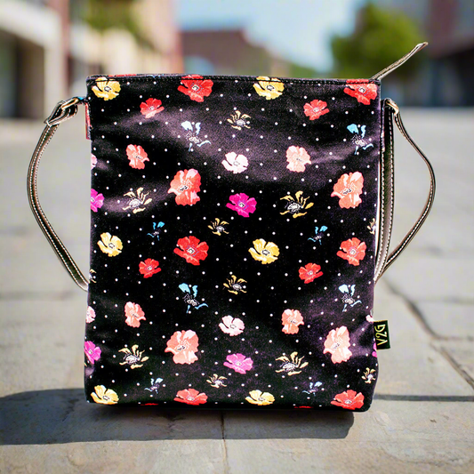 Sling Bag - Flowers all over