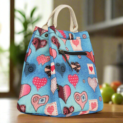 Lunch  Bag- Blue Denim