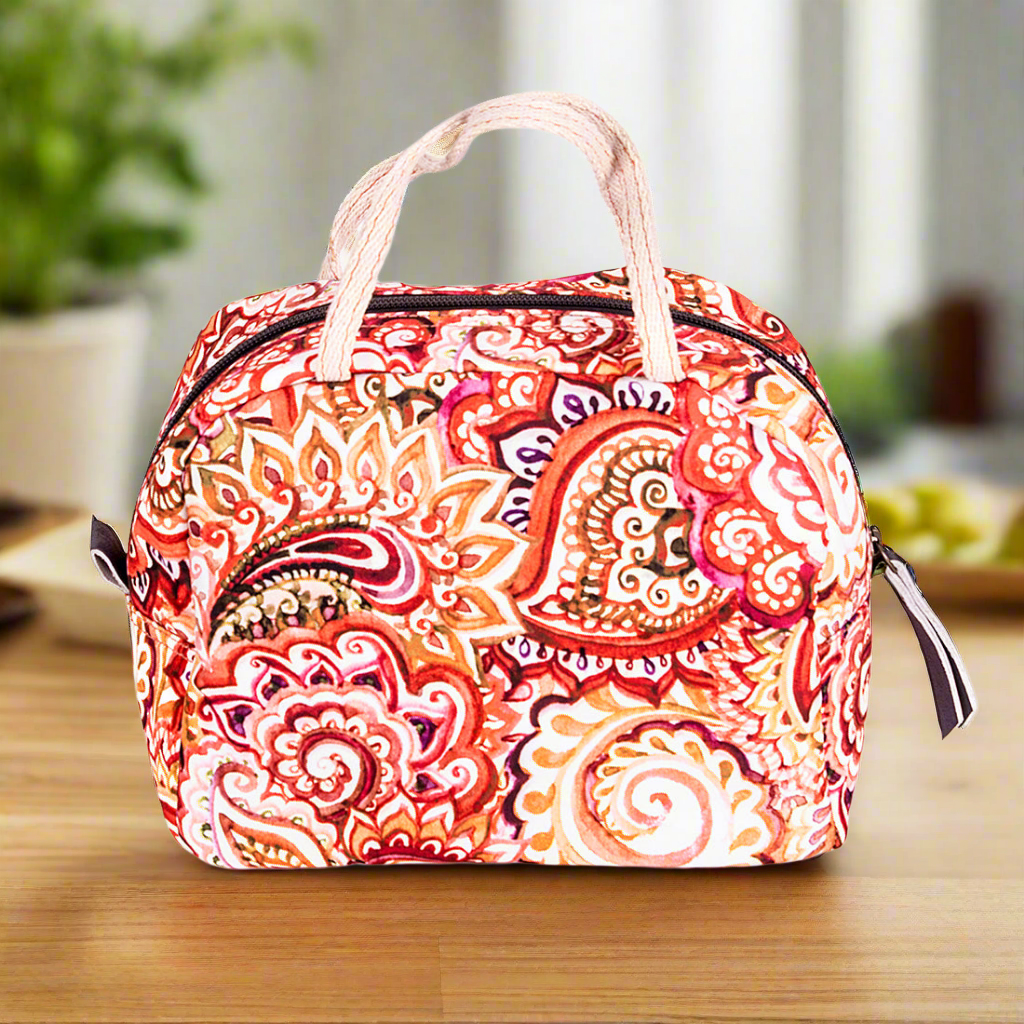 Tiffin- Lunch Bag-Intricate Paisely 21