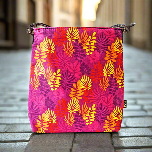 Sling Bag - Pink Flora n Fauna