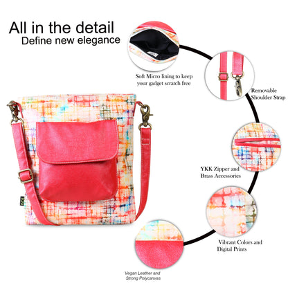 Sling Bag- Pop Pink