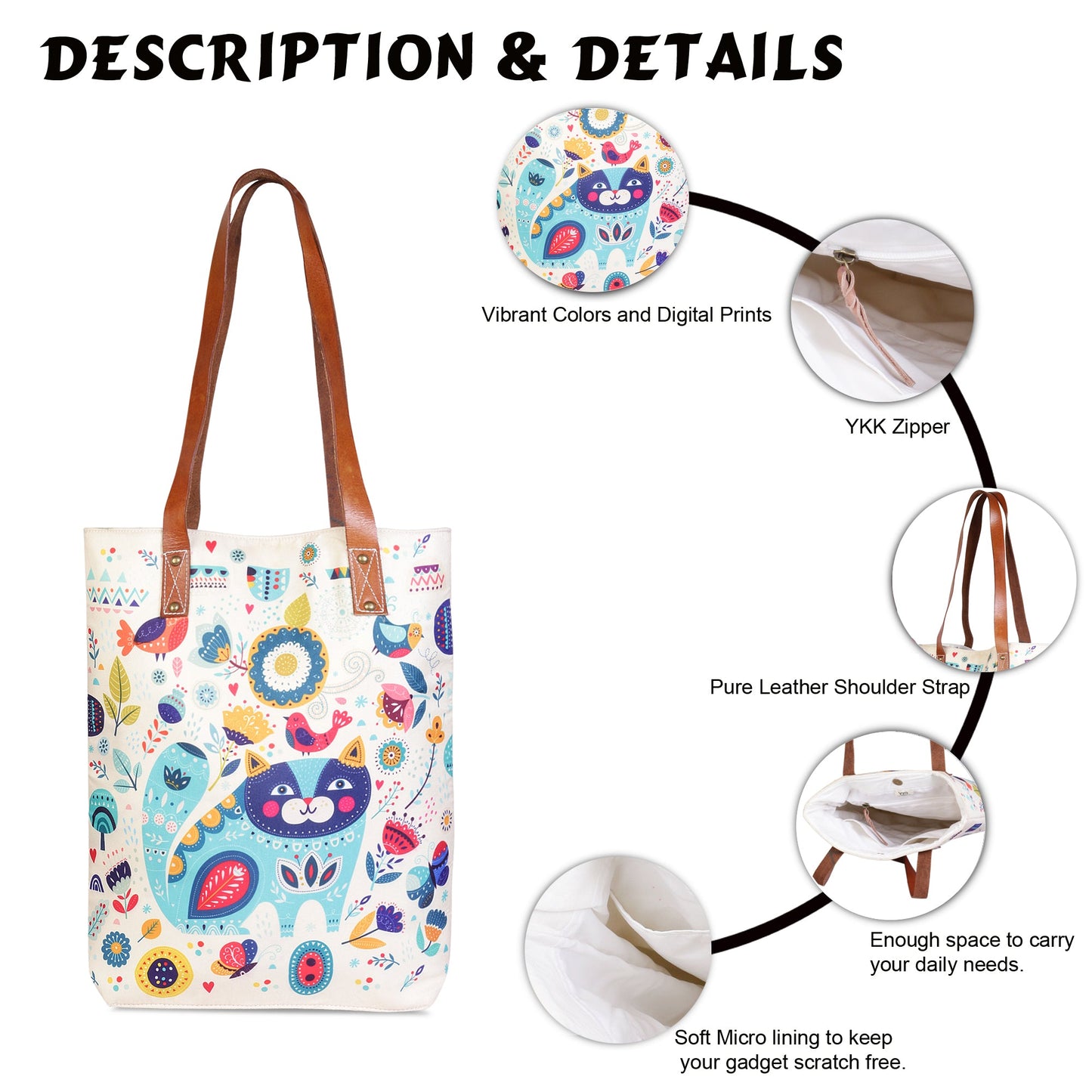 Tote Bag- Meow World