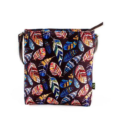 Sling Bag - Colored Feathers