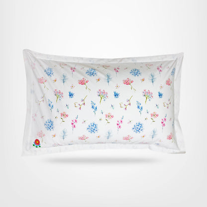 Pillow Covers-Printed- Bouquets-Pair
