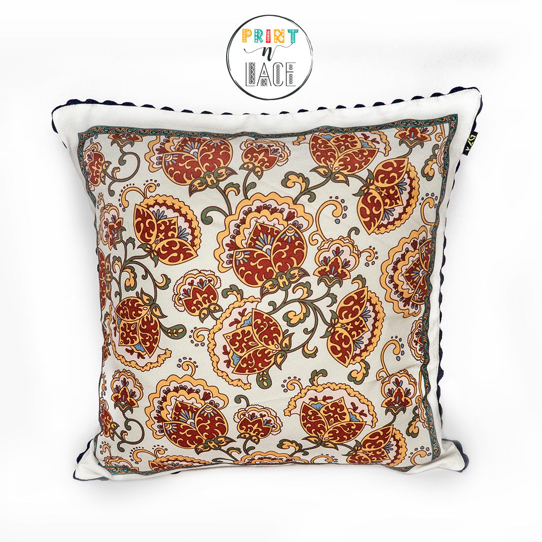 Print n Lace 032(beige n multi)
