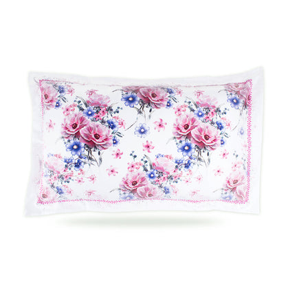 Pillow Covers-Printed- Rose Bunches- Pair