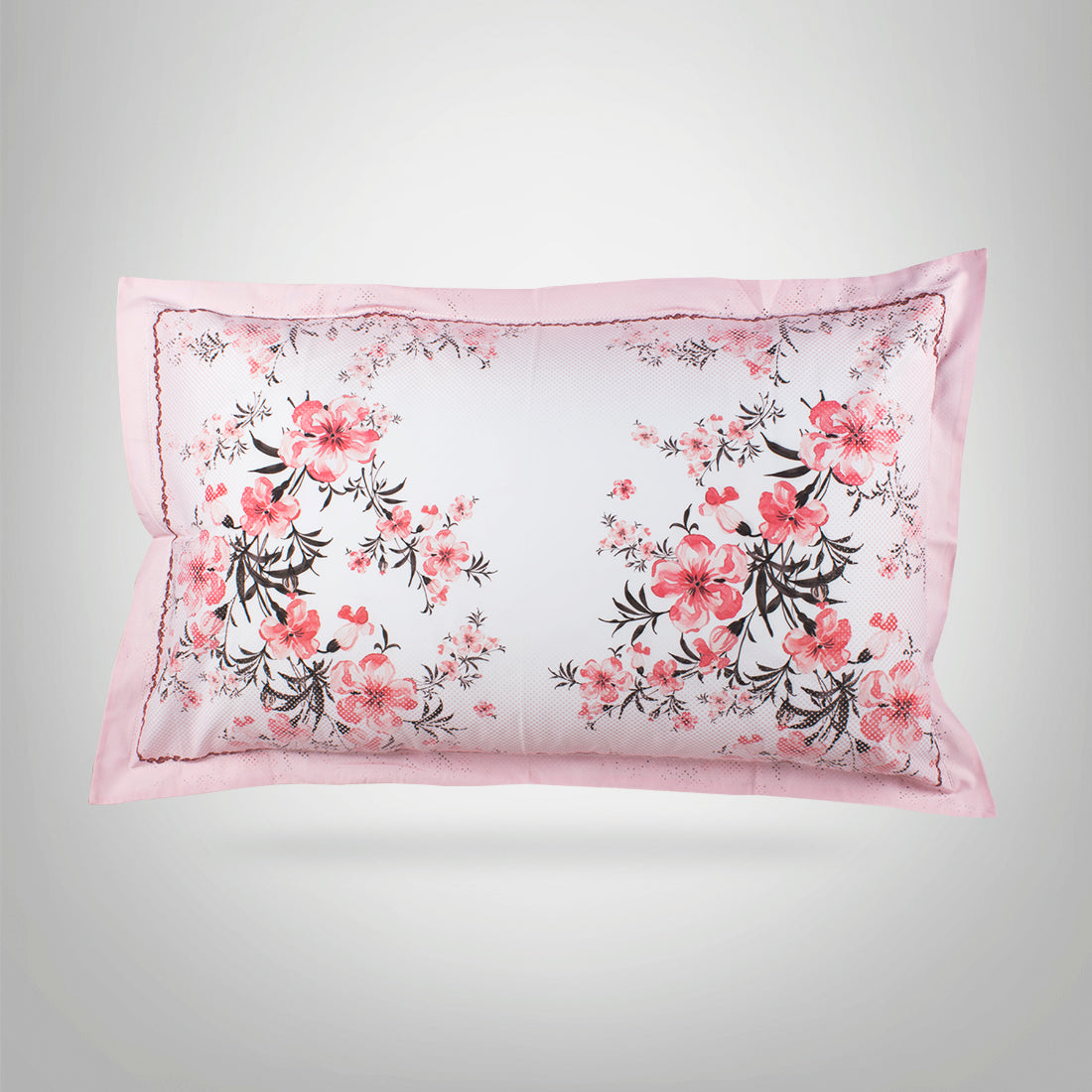 Pillow Covers-Printed-Just Flower- Pair
