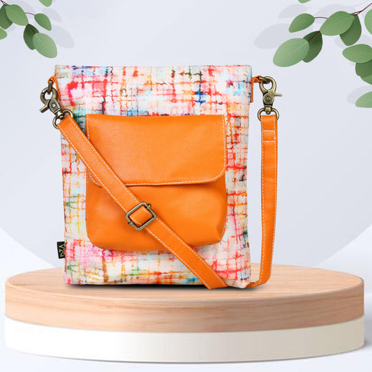 Sling Bag- Pop Orange