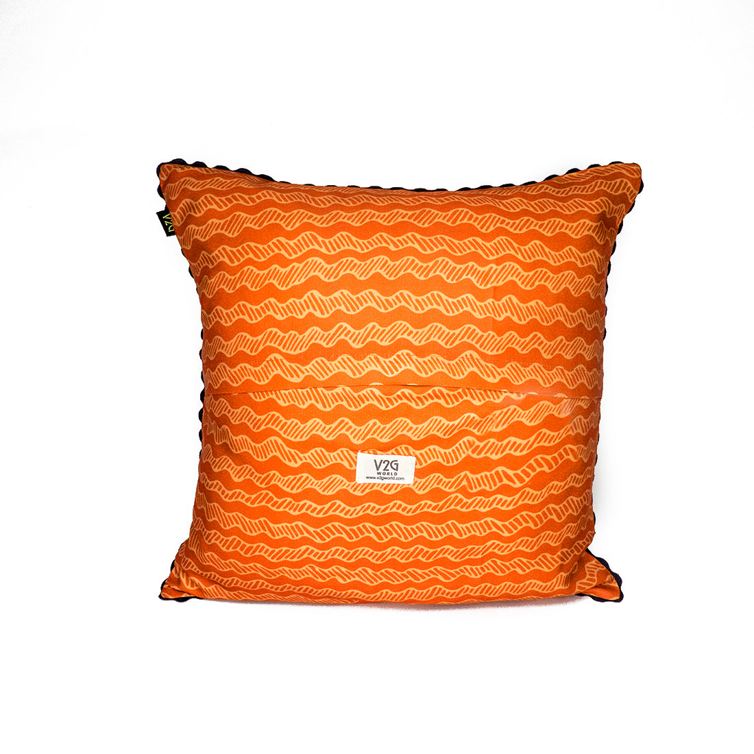 Print n Lace 033(orange n multi)