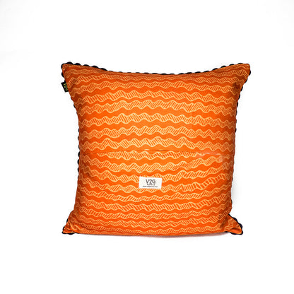 Print n Lace 033(orange n multi)
