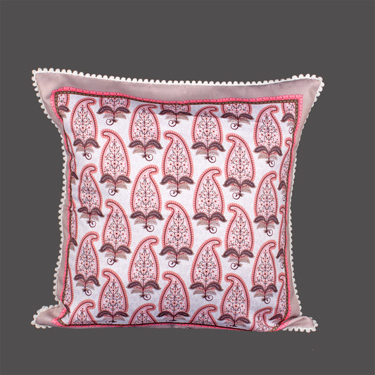 Print n Lace 067 (Dusky Beige n Pink)