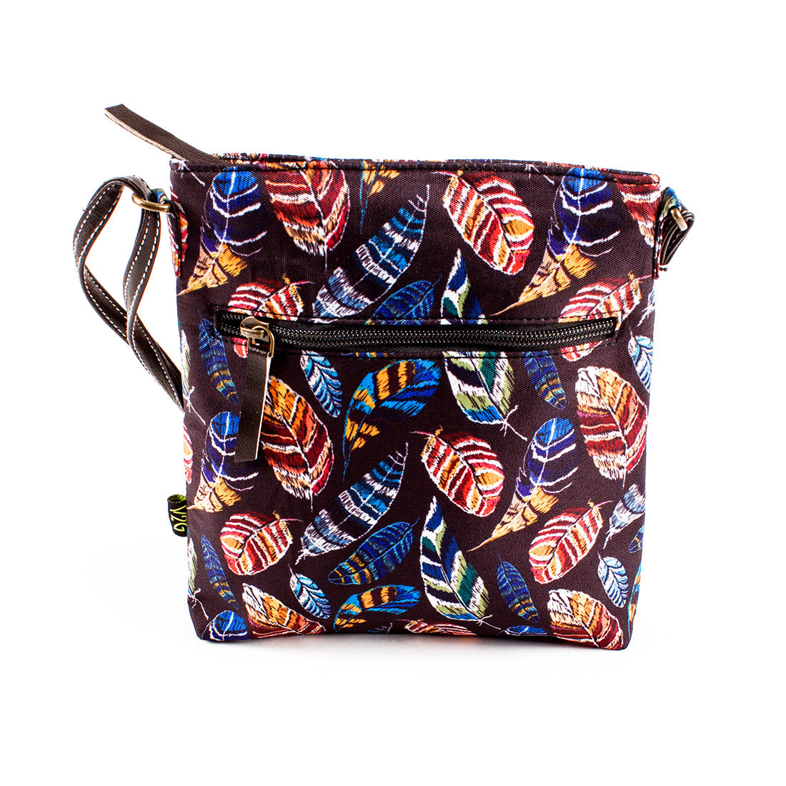 Sling Bag - Colored Feathers