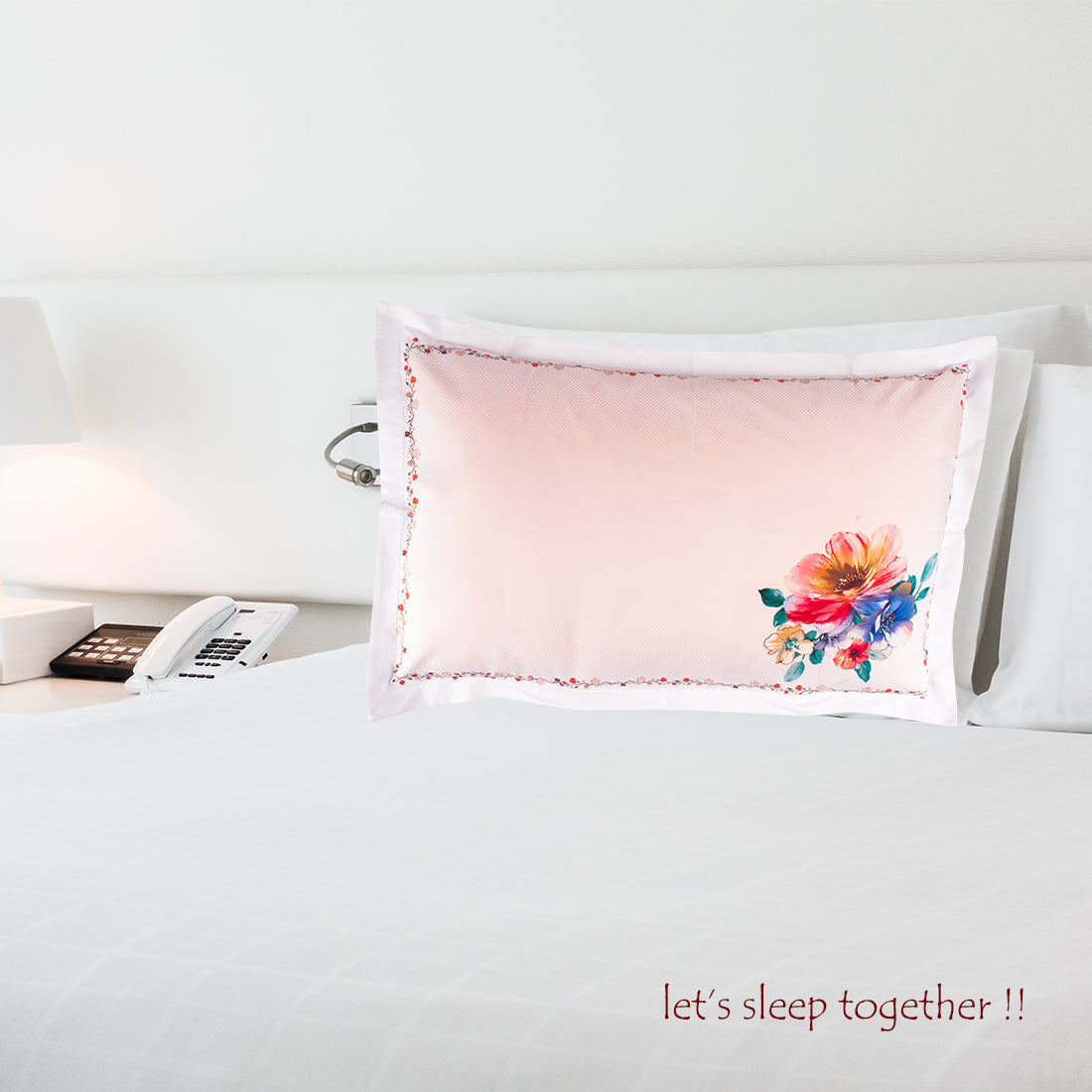 Pillow Covers-Printed-Corner Me- Pair