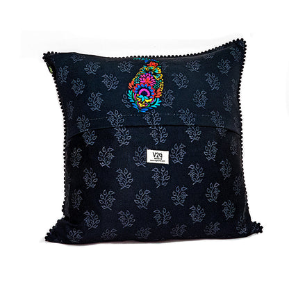 Print n Lace 022(black n multi)