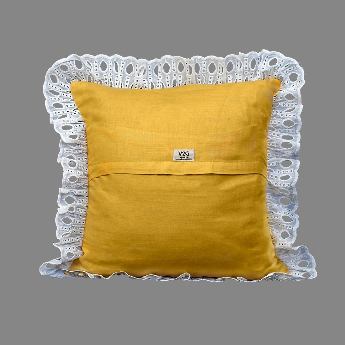 Cushion Cover-Kåpåås Collection II 17 II Set of 3 (Mango yellow)