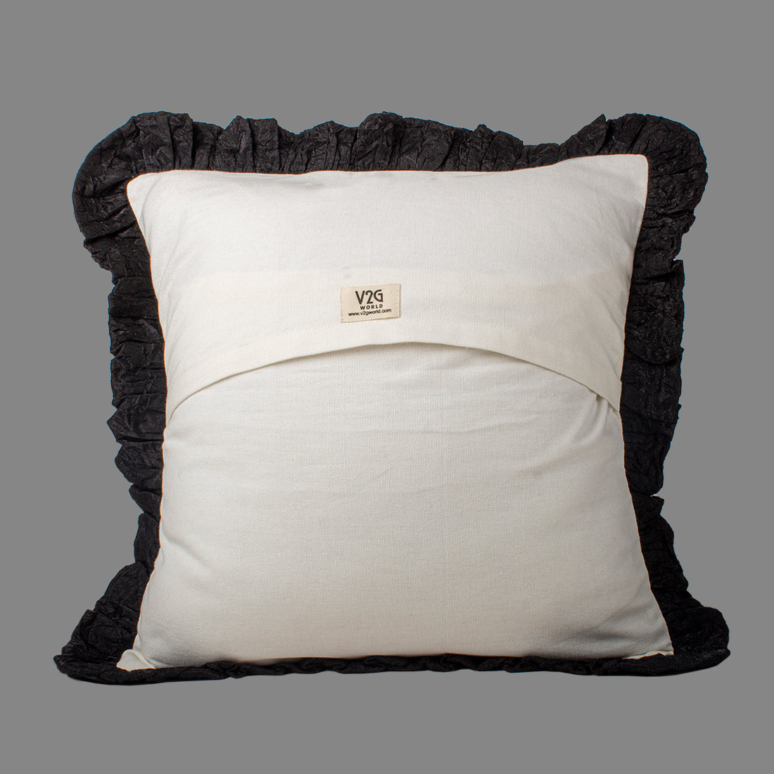 Cushion Cover-Black n White Checks