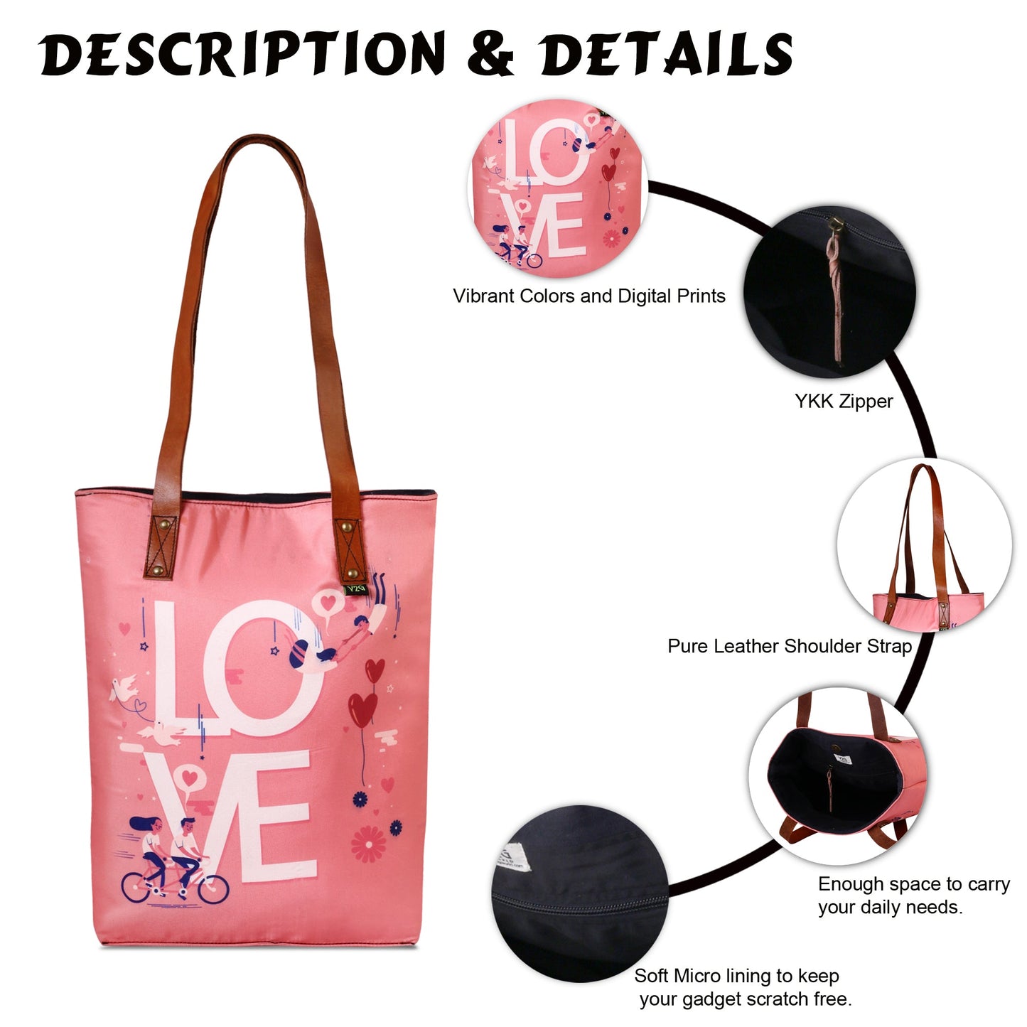 Tote Bag-Love Trend