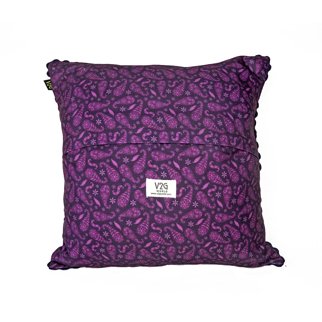 Print n Lace 002(purple n multi)