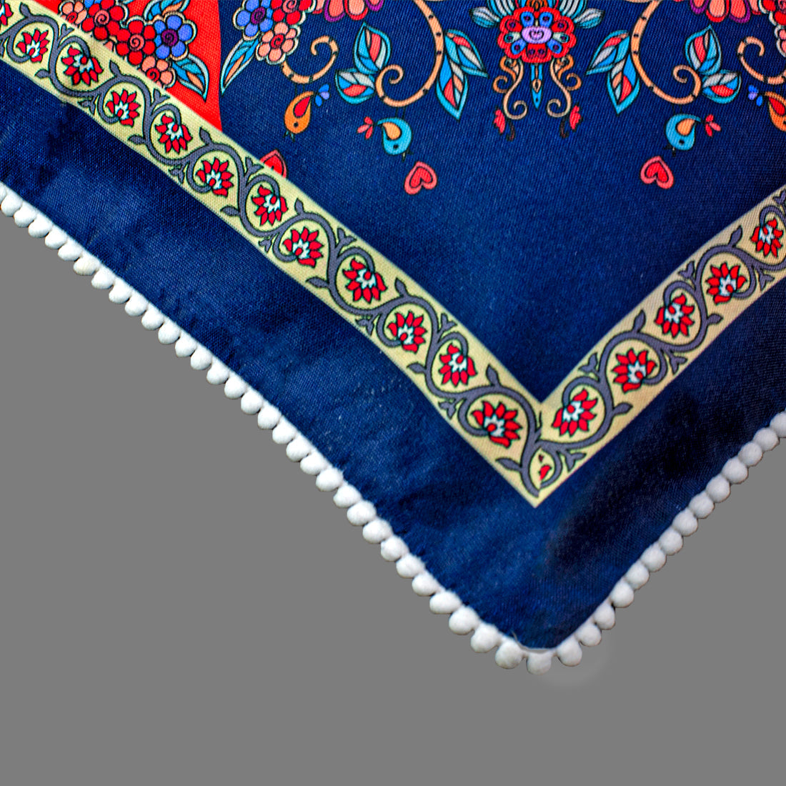 Print n Lace 078 (Blue n Multi)