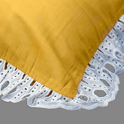 Cushion Cover-Kåpåås Collection II 17 II Set of 3 (Mango yellow)