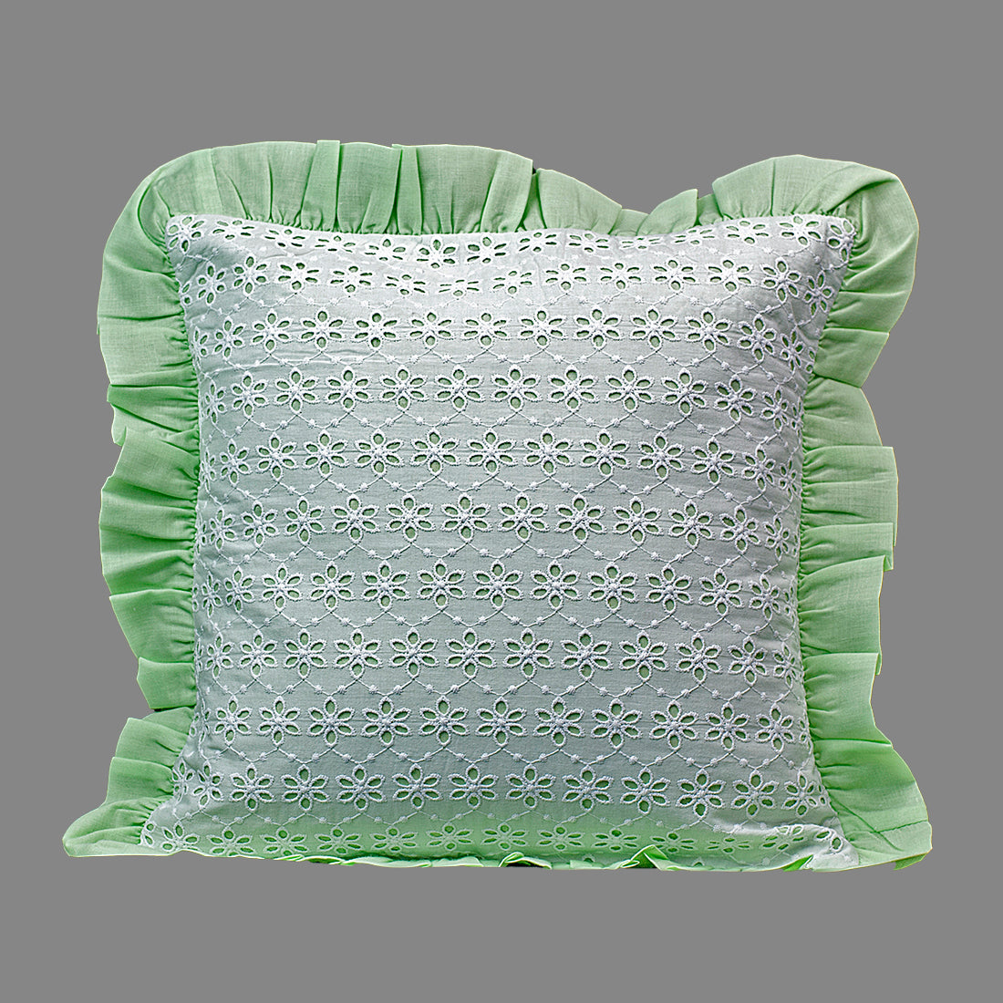 Cushion Cover-Kåpåås Collection II 18 II Set of 3 (Sea Green)