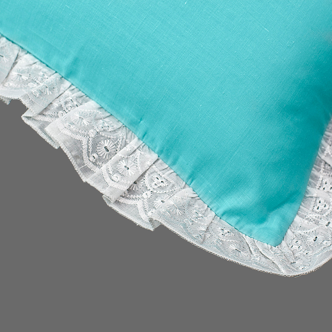 Cushion Cover-Kåpåås Collection II 16 II Set of 3 (Aqua Blue)