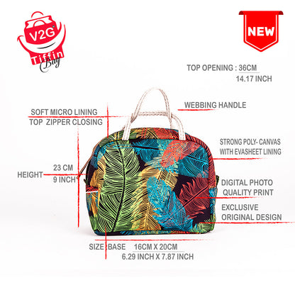 Lunch Bag-Feathers