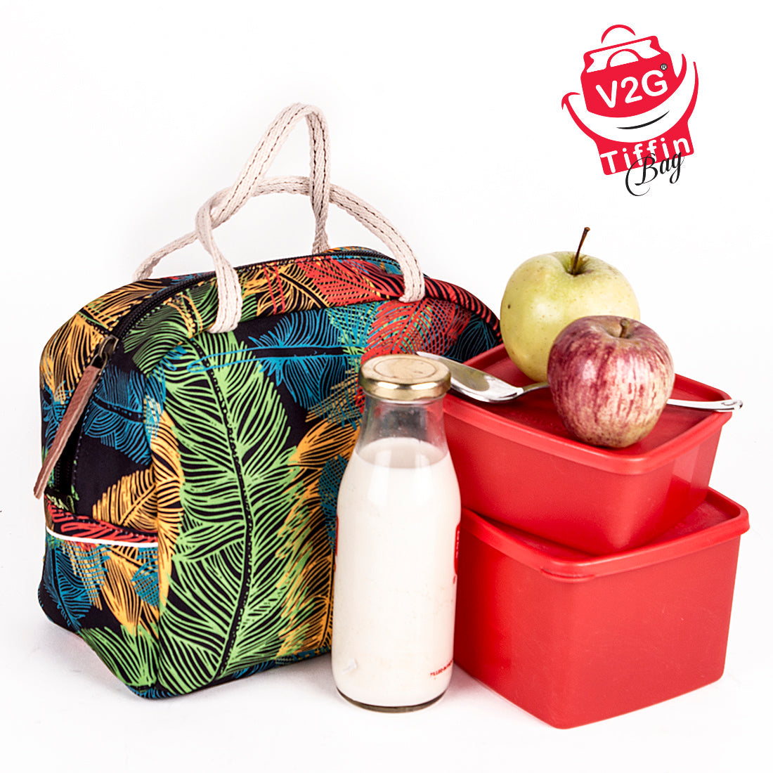 Lunch Bag-Feathers
