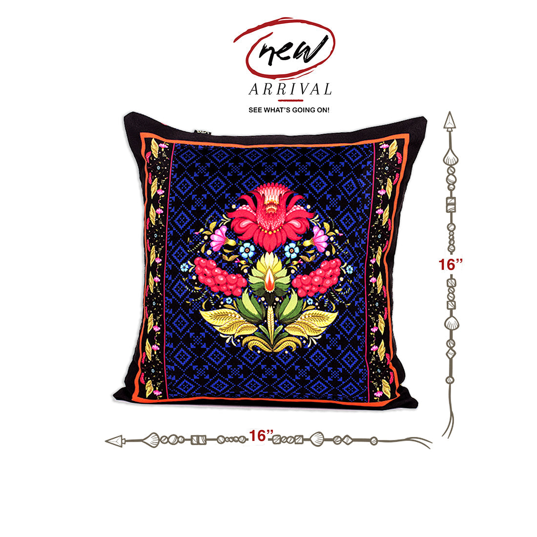 Cushion Cover-Ethnic Collection-90003-Set of 2