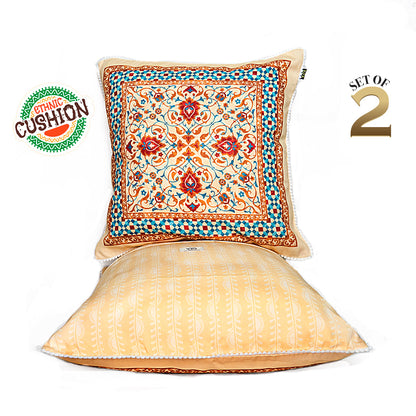 Print n Lace 021(beige n multi)