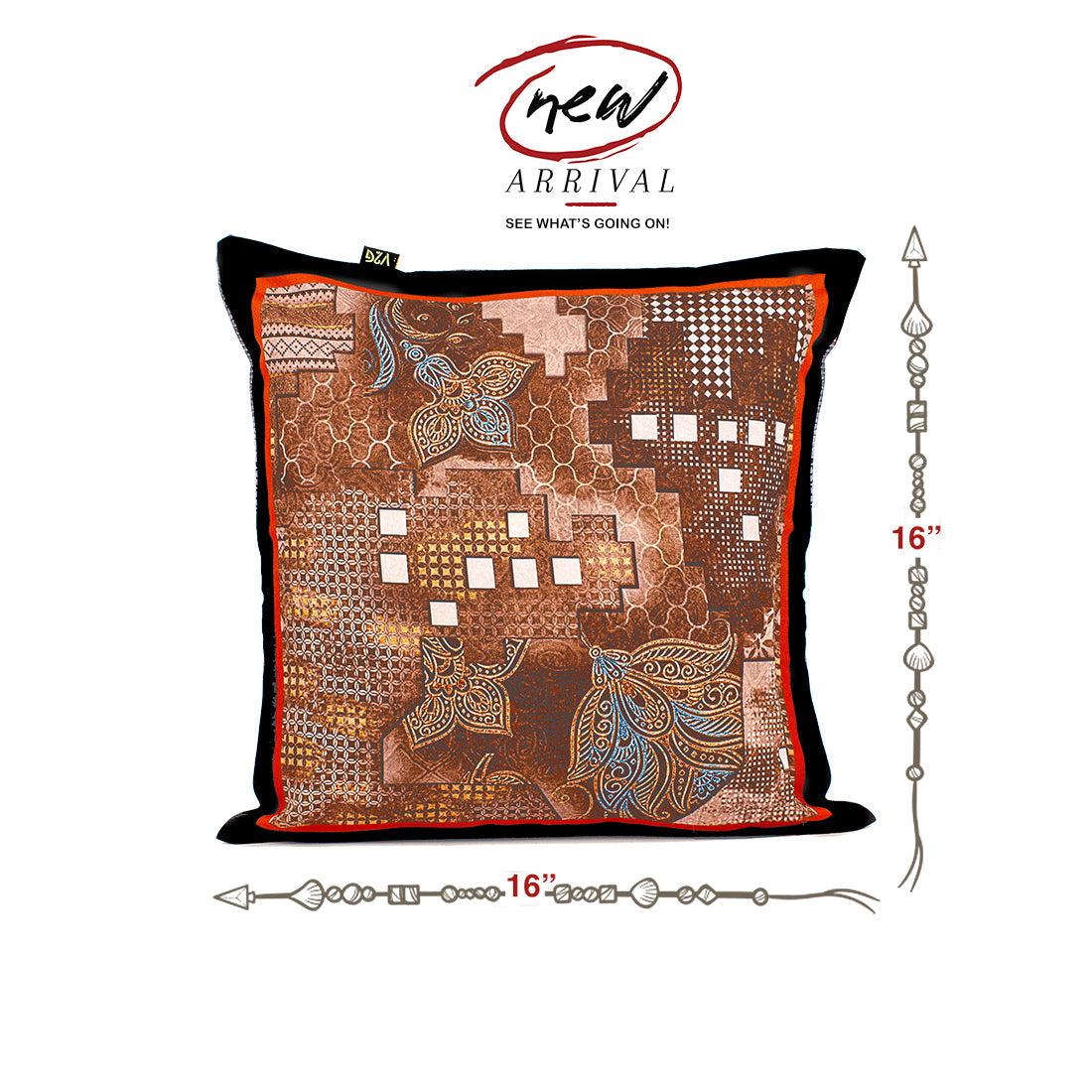 Cushion Cover-Ethnic Collection-90009-Set of 2