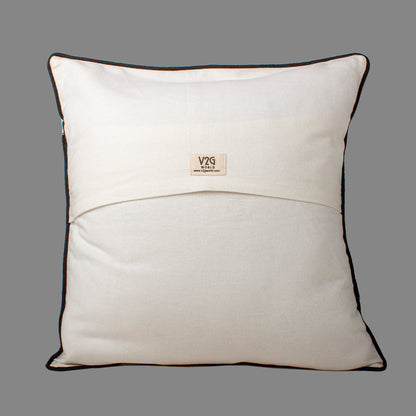 Cushion Cover-Black n White Checks