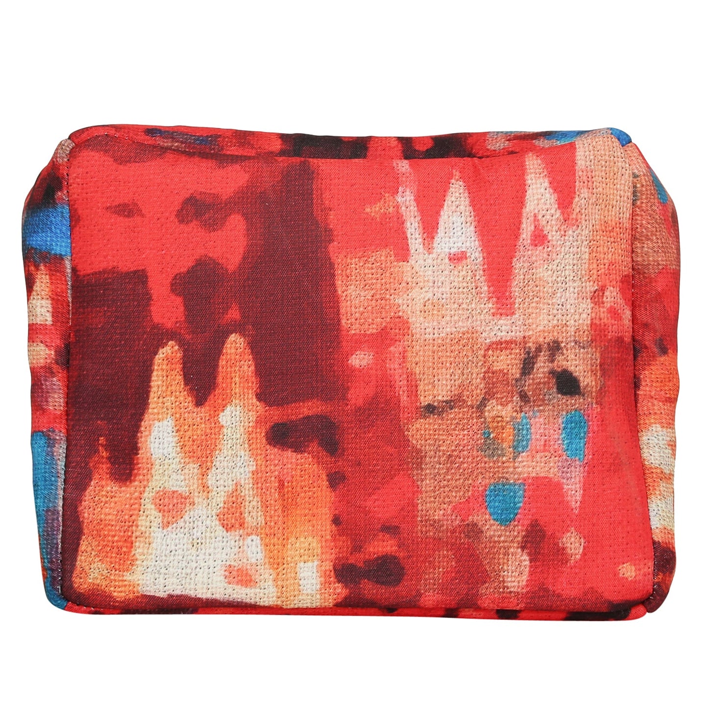 Lunch  Bag- Red Canvas