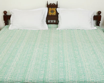 Bedcover - Kantha Geometrical