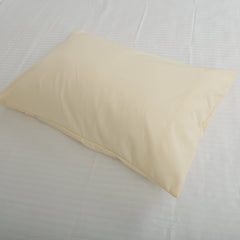 Pillow Covers-Plain Color-Pinkish Beige with Pintex Style- Pair