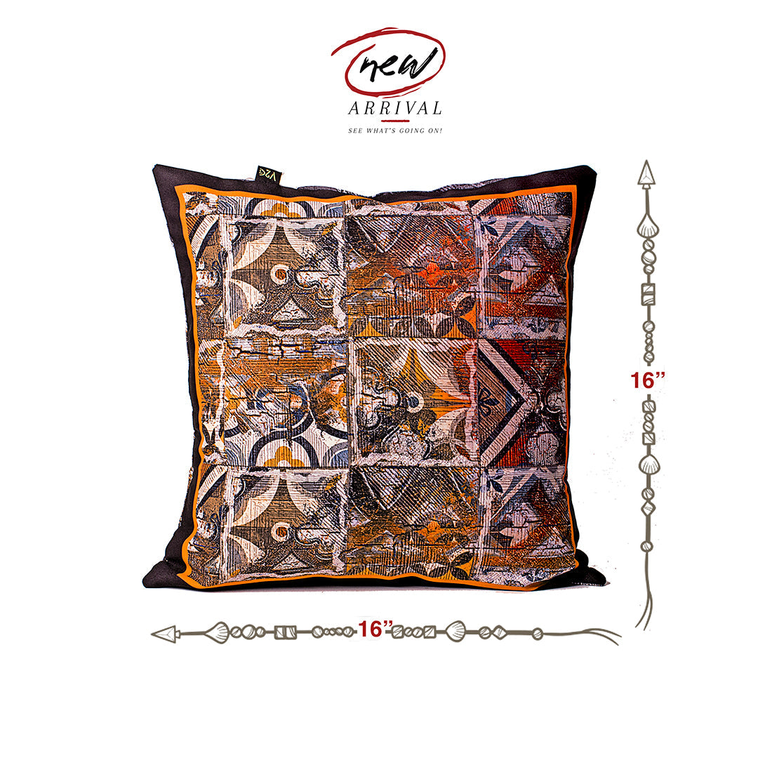 Cushion Cover-Ethnic Collection-90001-Set of 2