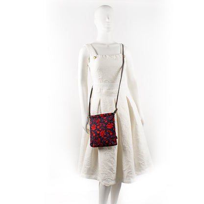 Sling Bag - Red Floral Paisely