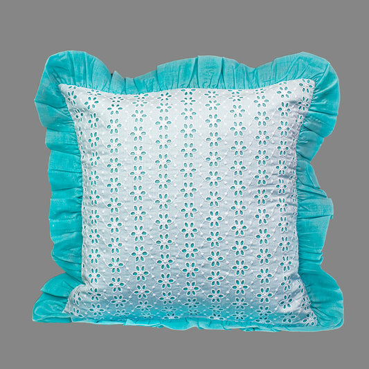 Cushion Cover-Kåpåås Collection II 16 II Set of 3 (Aqua Blue)