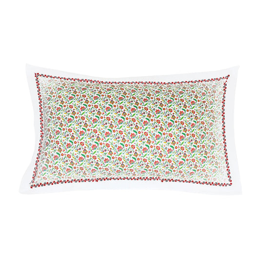 Pillow Covers-Printed- All over Flowers- Pair