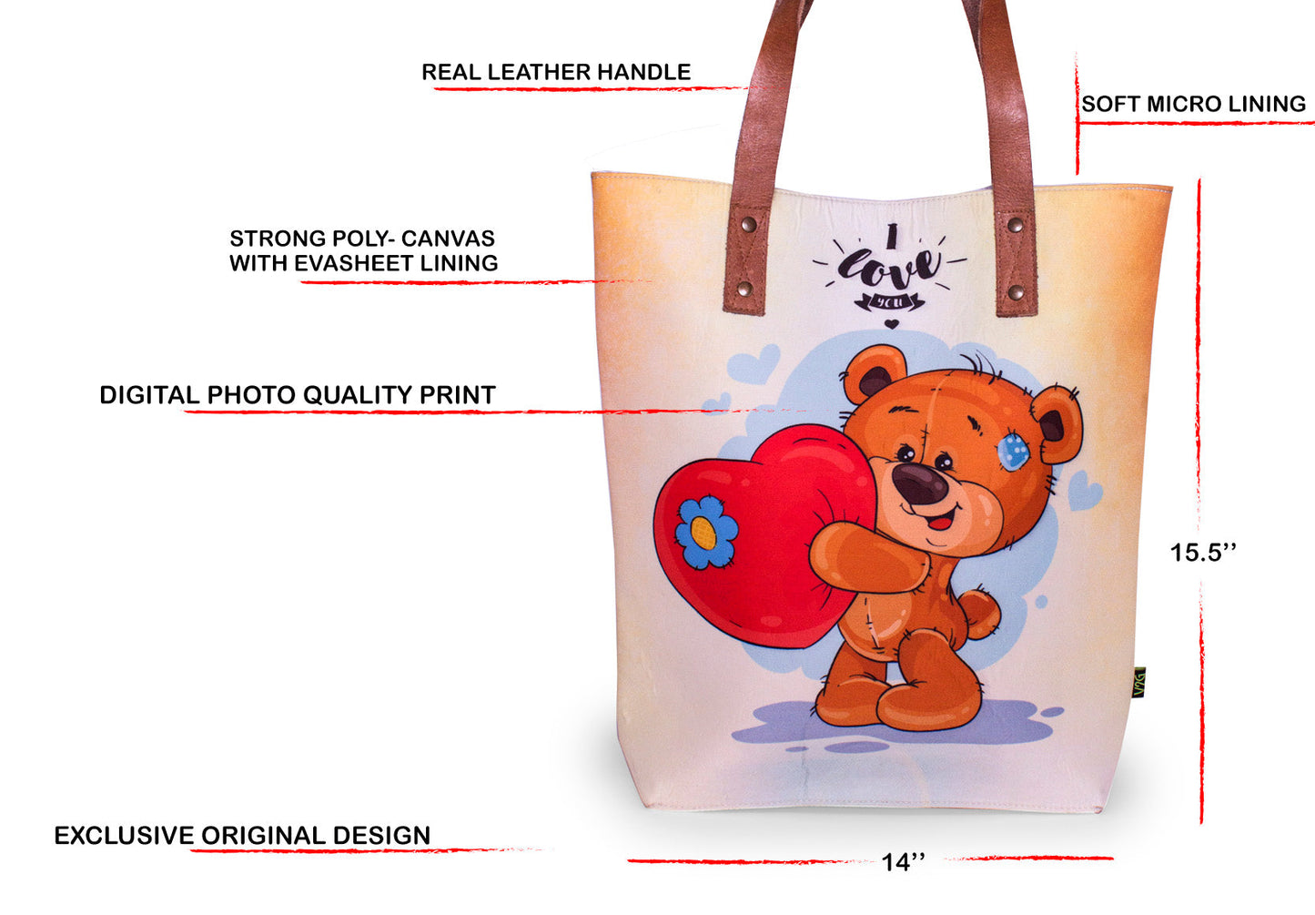 Tote Bag-I Love You