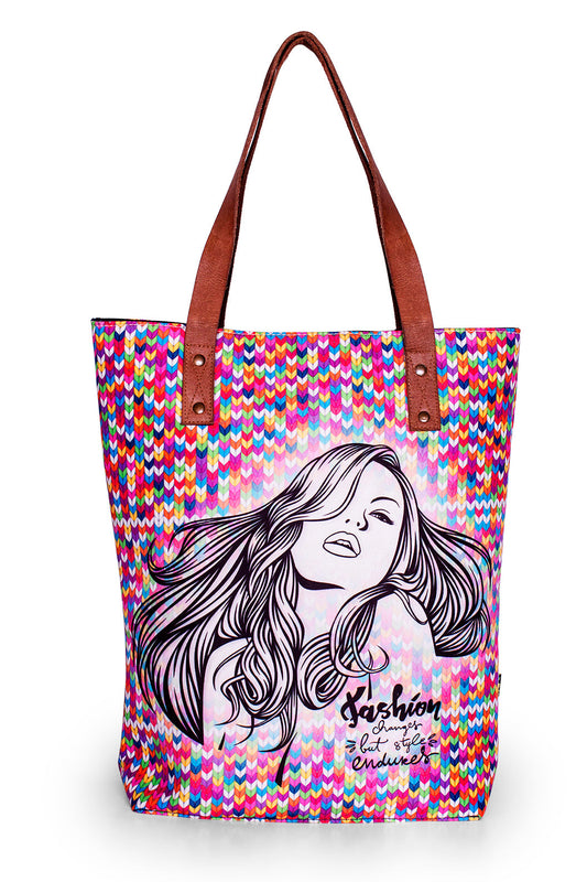Tote Bag-Fashion Girl