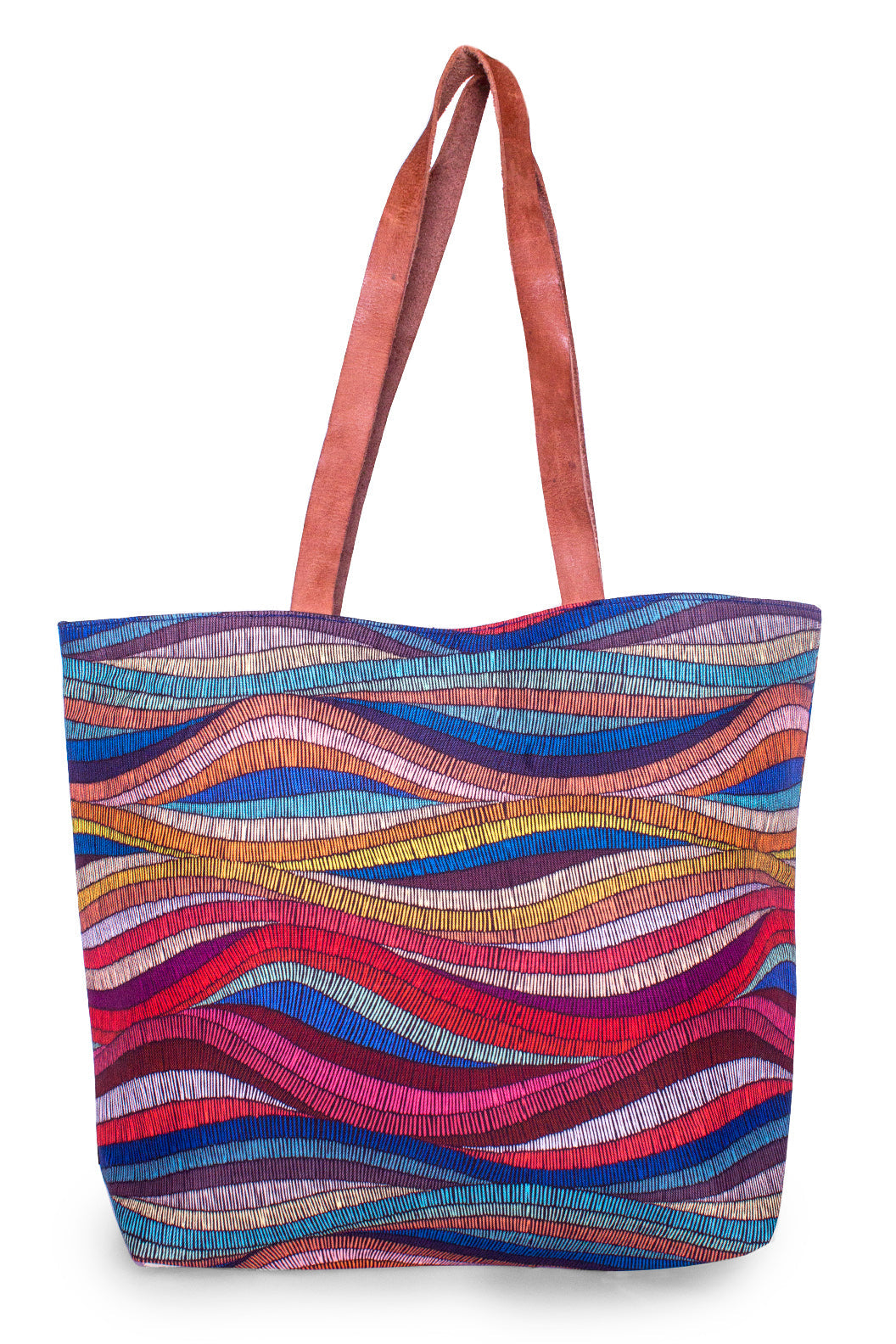 Shopper Bag-Colored Wave