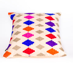 Cushion Cover-Embroidery-Diamond | Set of 2