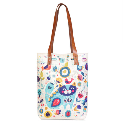 Tote Bag- Meow World