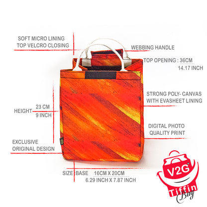 Lunch Bag- Something Red