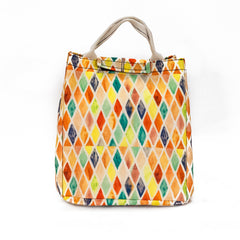 Tiffin- Lunch Bag- Geometric Pattern 4