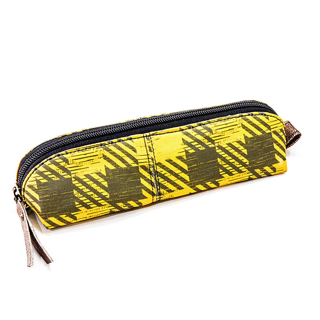 Stationary Pouch- Yellow Checks