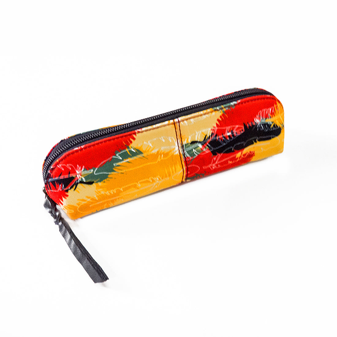Stationary Pouch-Colorful Feathers