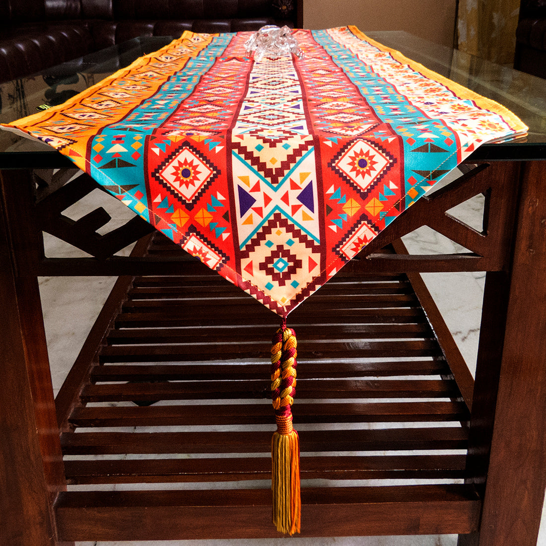 Yellow Rangoli Pattern