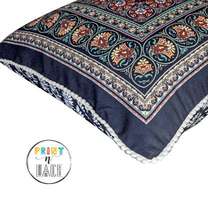Print n Lace 040(black n multi)